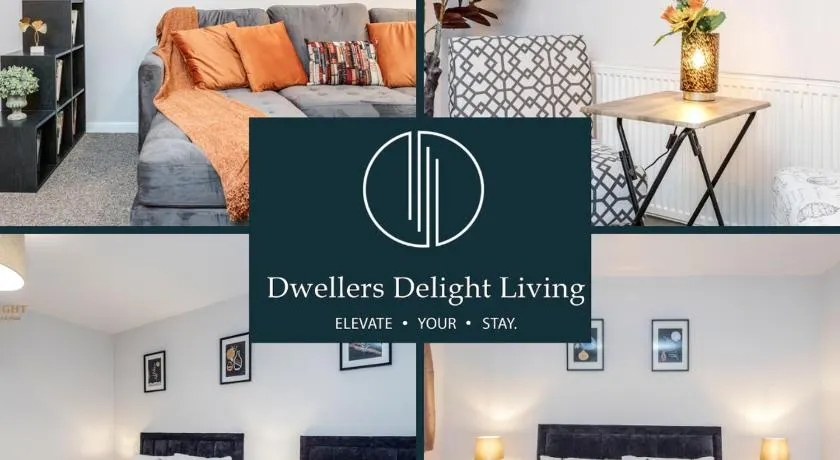 Dwellers Delight Living Ltd Serviced Accommodation Fabulous House 3 Bedroom, Hainault Prime Location ,Greater London with Parking & Wifi, 2 bathroom, Garden - Image 1