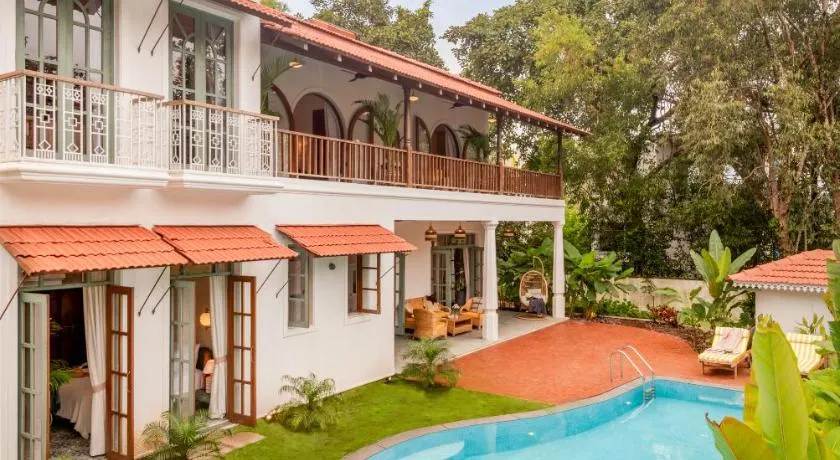 La Dona by The Blue Kite - 4BHK Private Pool Villa in Assagao with Garden, Balcony, Caretaker & Spacious Living Area - Image 1