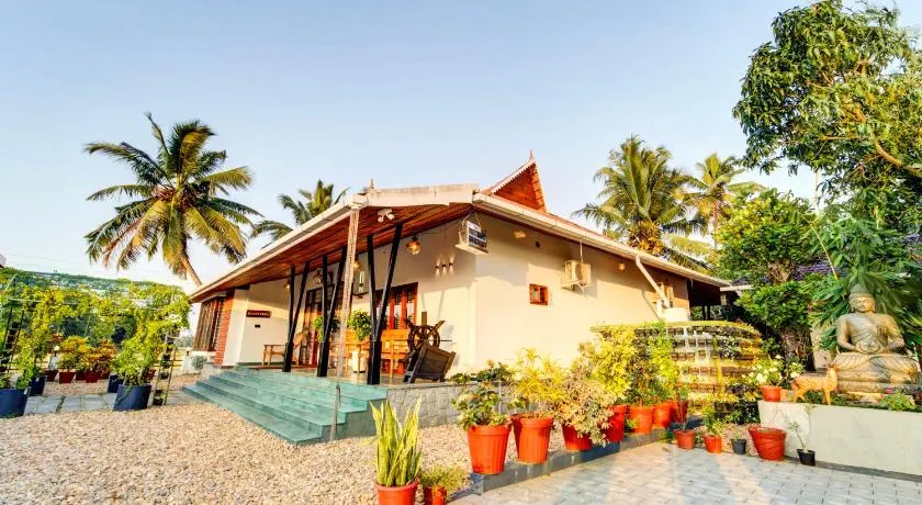 Breeze and Grains Resort 3-BHK Villa with Verandah & Outdoor Patio - Image 1