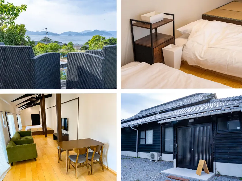 Villa Nagate 島で暮らすように過ごす。丘の上から海が見える一棟貸しヴィラ「しまいろ長手」 - Image 1