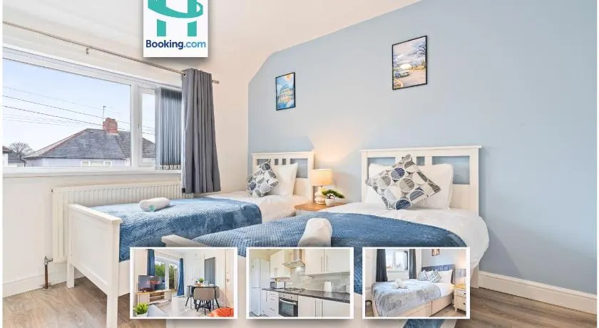 Modern Fully Equipped 4BR Home by Hyped Properties Perfect for Contractors Relocators Insurance Stay Near Centre with Free Parking - Image 1