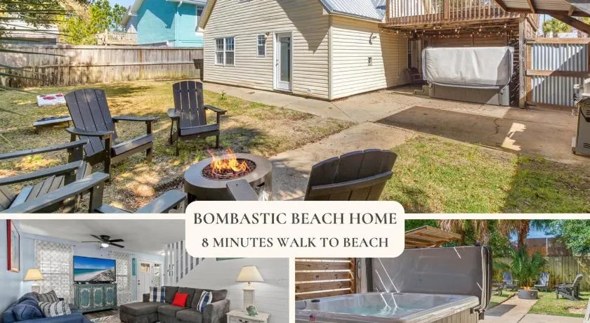 Bombastic Beach Home, HOT TUB, 8min WALK to Beach - Image 1