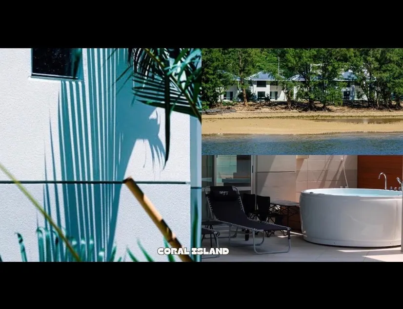 CORAL ISLAND 1棟貸し 天然ビーチまで徒歩5秒 ジャグジー付きVilla - Image 1