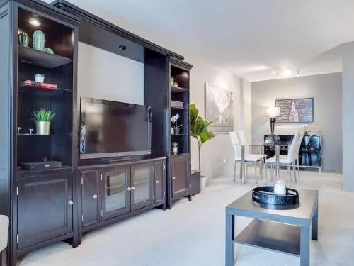 Stylish and Cozy Eau Claire 2BR with Gym Coffee - Image 1