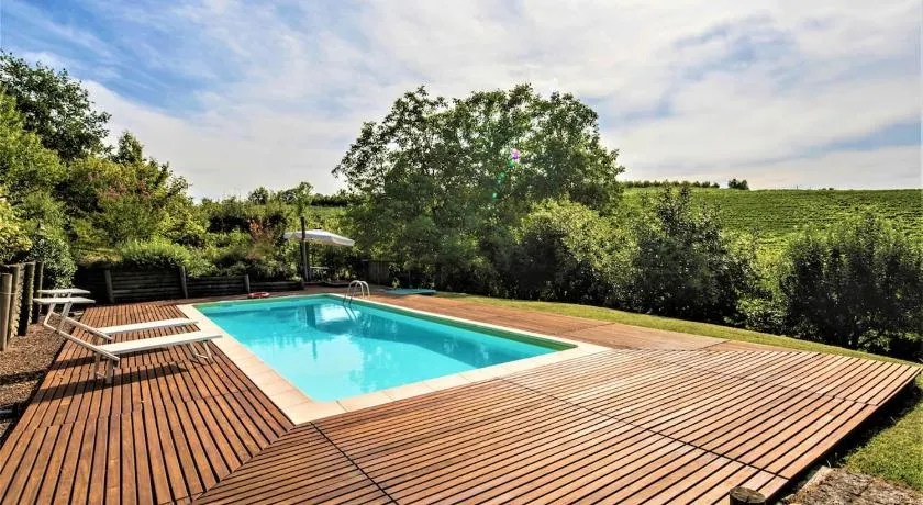 Villa Mezzaluna mit privatem Pool,A/C,Wi-Fi auf den Langhe Hügeln, 5 km von Alba - Image 1