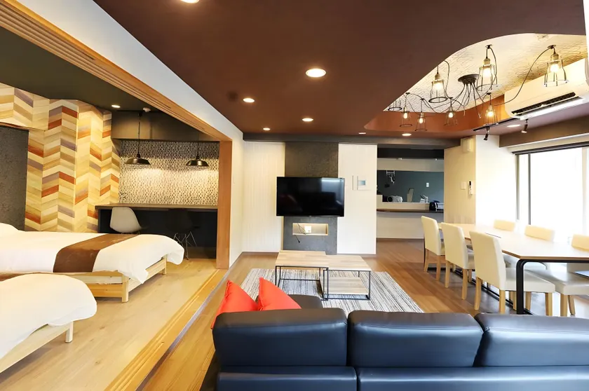 AutumnSALE 夏灯路を楽しむ札幌定山渓ステイ-W-beds2&S-beds4-MOLINHOTELS201 - Image 1