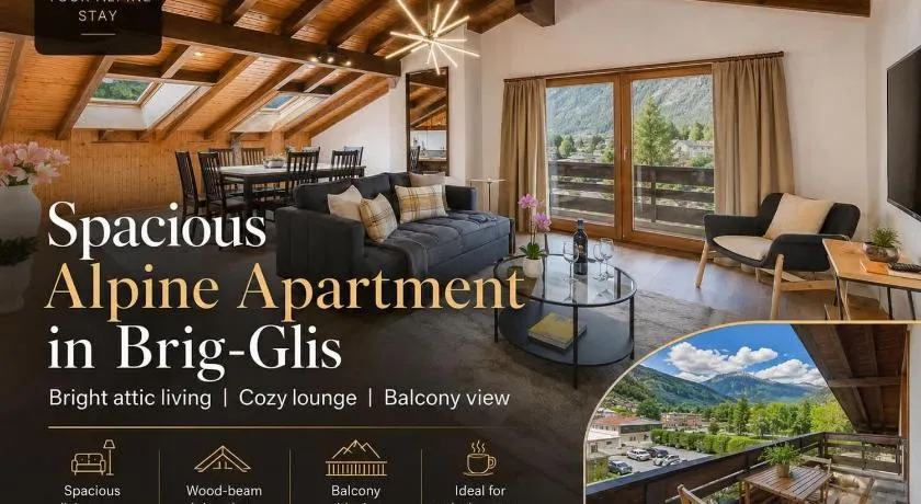 Spacious apartment in Brig-Glis - Image 1