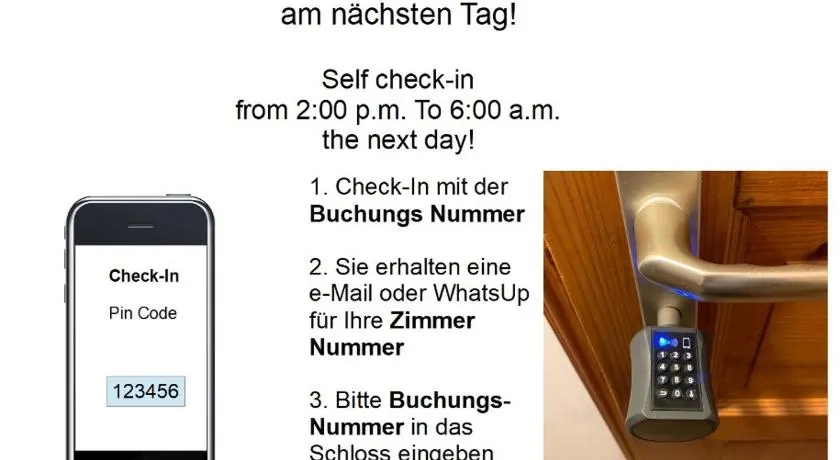 Preiswerte-Zimmer mit Bad-Miniküche, 24-7 Self Check In - Image 1
