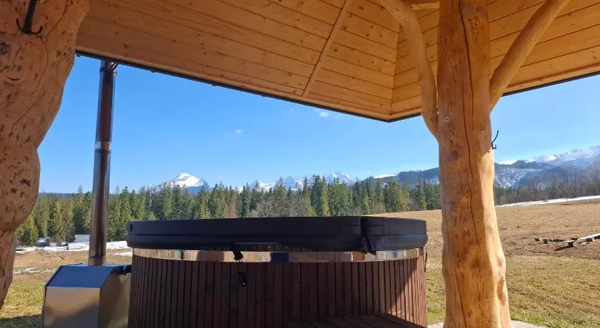 Domek Na Przełęczy wood house & mountain view & JACUZZI - balia ogrodowa - Image 1