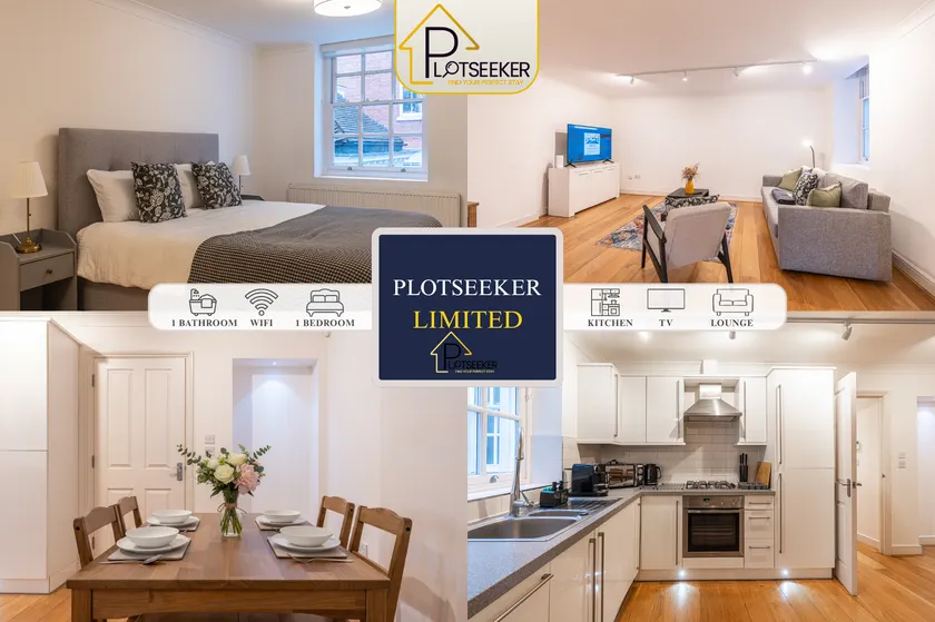 Elegant 1BR Cannon Street Flat in Historic London - Image 1