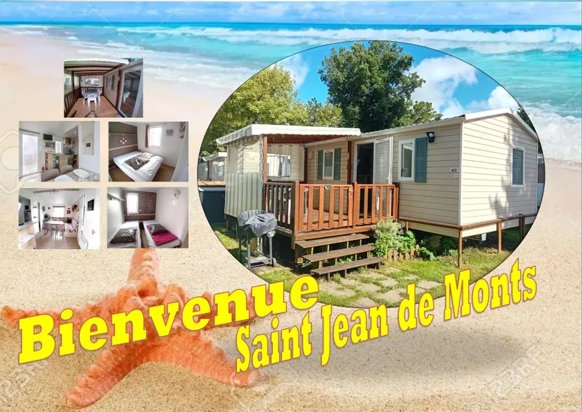 Mobil home 3 chambres proche des plages - Image 1