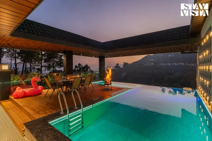 StayVista at The Kasa with Rooftop Infinity Pool and Home Theatre - Image 1