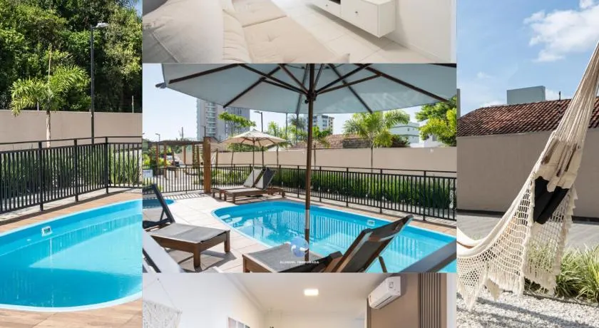 Apartamentos completos a 15min BETO CARREIRO com WI-FI CHURRASQUEIRA em CONDOMÍNIO com PISCINA portaria 24h Ideal para família - Image 1