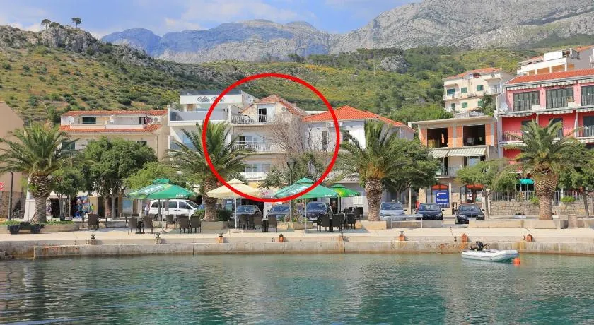 Appartement d'une chambre avec le balcon et la vue sur le mer Podgora, Makarska (A-18918-c) - Image 1