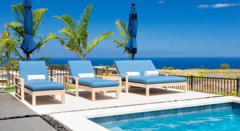❤PiH❤ BLUE TRANQUILITY Heated Private Pool Spa Detached Ohana Suite - Image 1