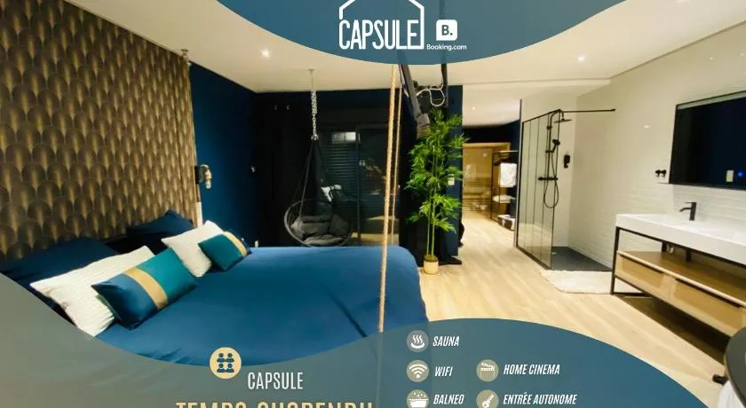 Capsule Temps suspendu - balnéo, home cinema & billard - Image 1