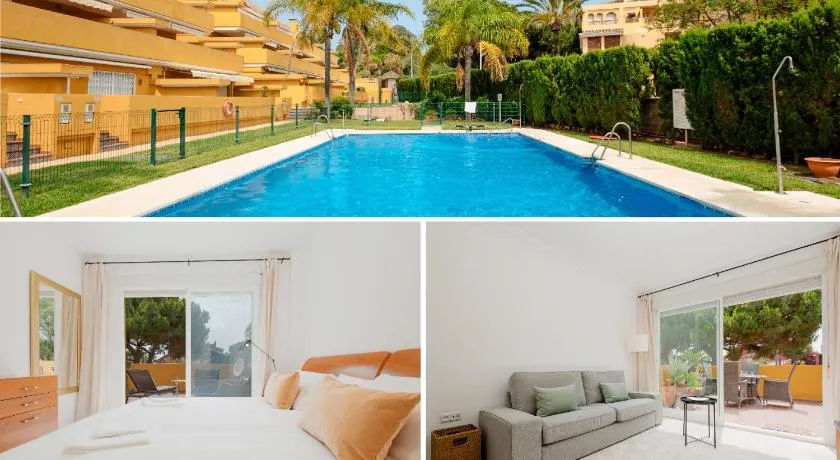 Apartment, close to beaches, restaurants and supermarkets, in urb. Marbella Park Beach, Elviria - Image 1