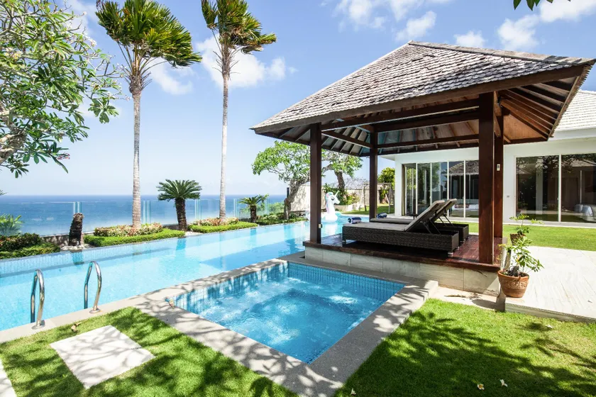 CLIFF FRONT  4 Bedroom with Ocean pandawa Beach! - Image 1