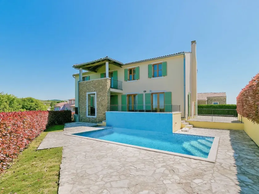 Villa con piscina, giardino e barbecue | Vista sulla piscina - Image 1