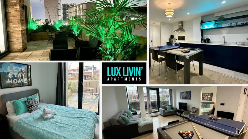 Lux Livin' Apartments - Luxury 2 Bed Apartment with Sky Garden - Image 1