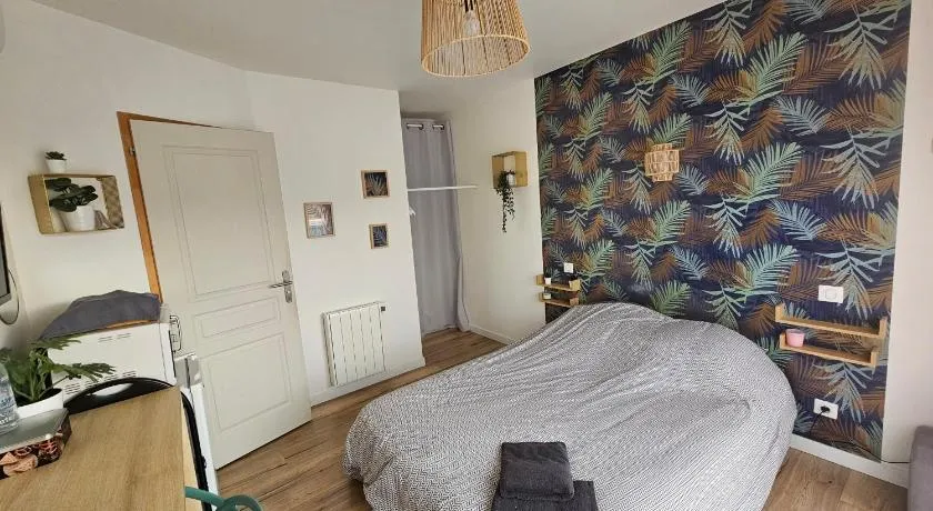 Chambre indépendante, privée climatisée avec parking - Image 1