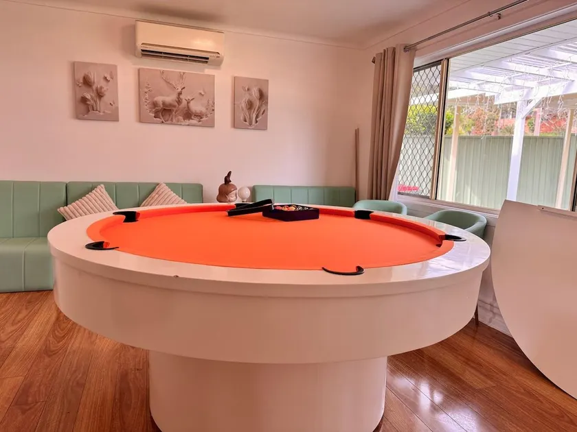 Fairyland Getaway- at Central Coast with XXXL hot Jacuzzi - Perpetual above 35C & Fun - Round pool table and Slide bunk bed - Image 1