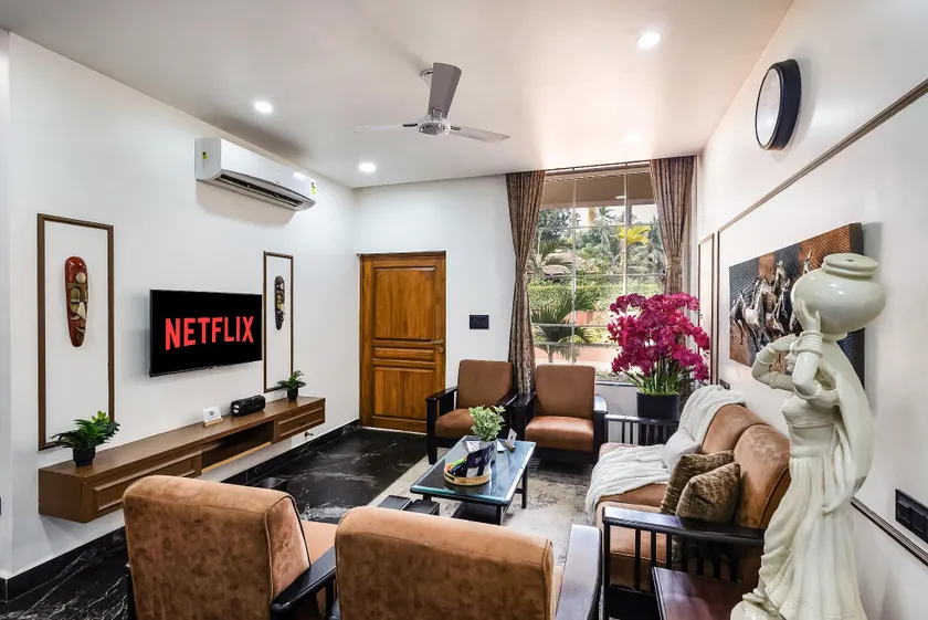 Alaya Stays Villa Plume 4-BHK Pet-Friendly Villa with Private Pool and Sit Out Near Calangute Beach - Image 1