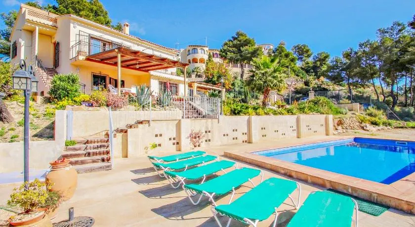 Dos Soles 6 - Ferienhaus mit fantastischem Meerblick und Pool an der Costa Blanca - Image 1