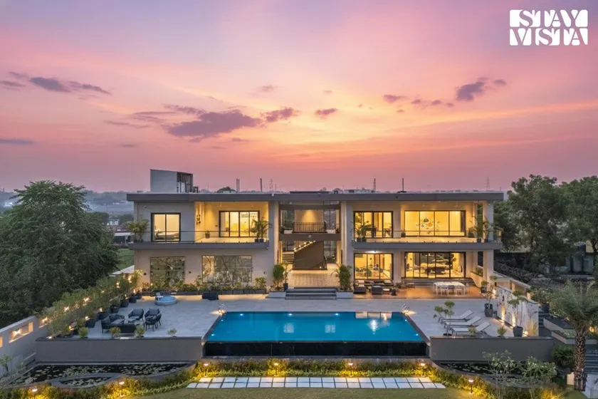 StayVista at HOB - House of Believer with Bonfire, Pool - Image 1