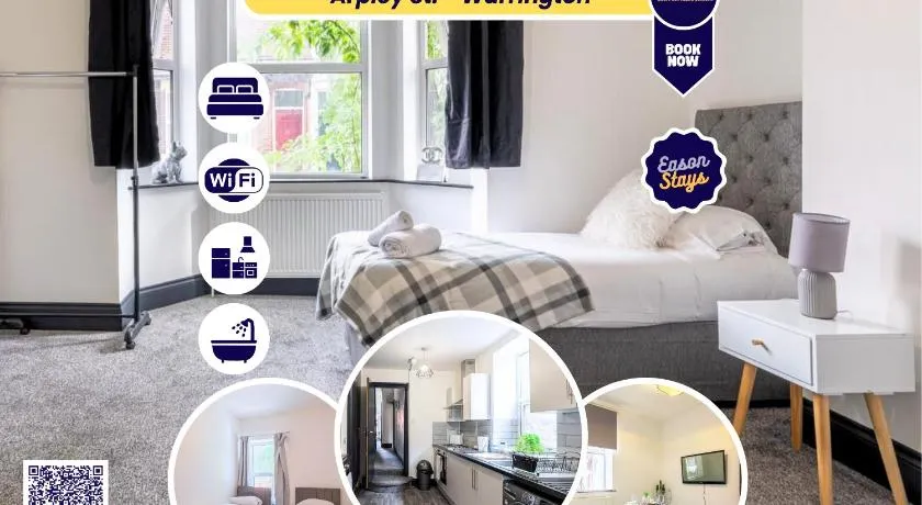 Town Centre 6 Bed Home Work Rest Warrington - Image 1