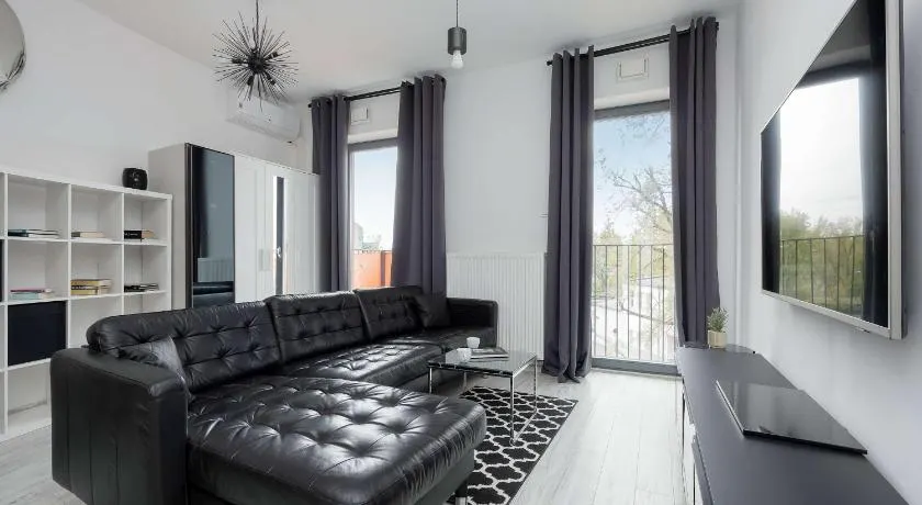 Stylish Apartment Near PGE Narodowy in Warsaw by Noclegi Renters - Image 1