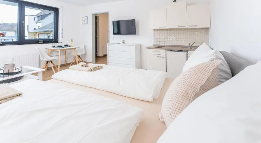 Modernes Studio-Apartment mit privatem Stellplatz für bis zu 4 Personen nähe Mosel & Weinberge und stadtnah - Image 1