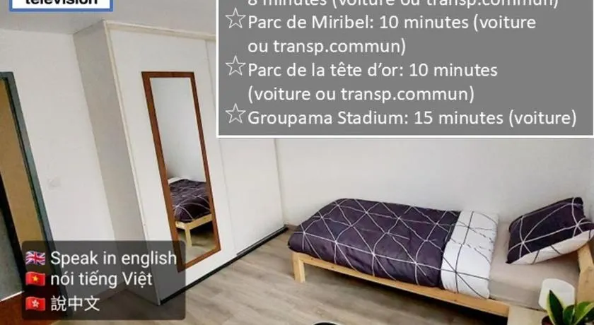 K&N - Maison à partager avec d'autres voyageurs - Chambre privée - Jardin - Balcon - Image 1