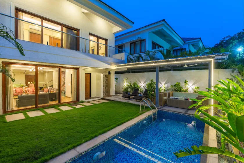 ELIVAAS Signature 3 BHK with Pvt Pool - Azalea - Image 1