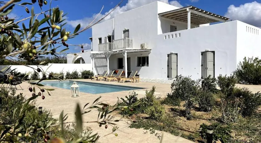 White Pearl Villa Naxos with Private Swimming Pool - Image 1