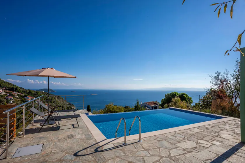 Olea Skopelos villas with swimming pools & sea view - Image 1