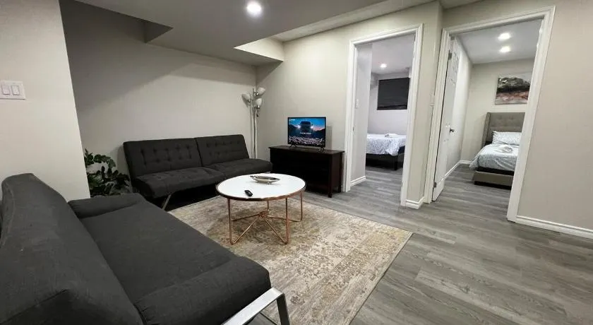 Beautiful Newly Built 2 Bedrooms Basement Apartment in Milton ,Sleeps 6 - Image 1