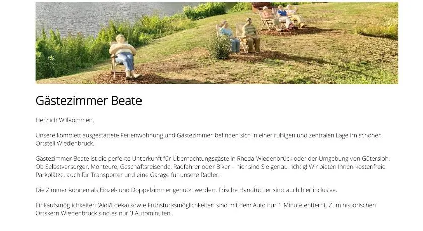 Gästezimmer Beate Rheda Wiedenbrück - Image 1