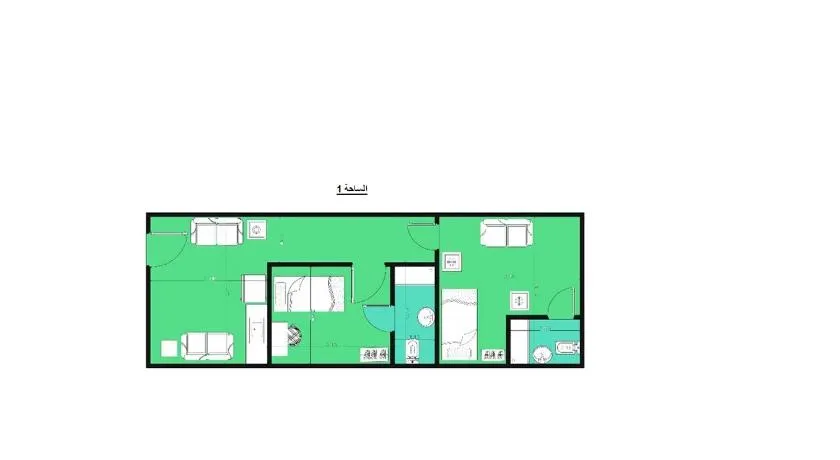 saha 1 Basement villa 114 green beach - Image 1