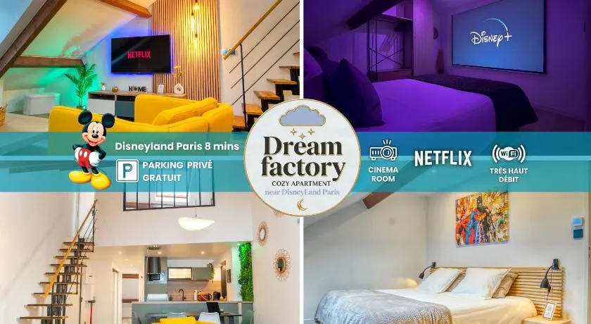 Dream Factory - Loft & Private Cinema 6 Pers, 8 minutes from Disneyland - Image 1