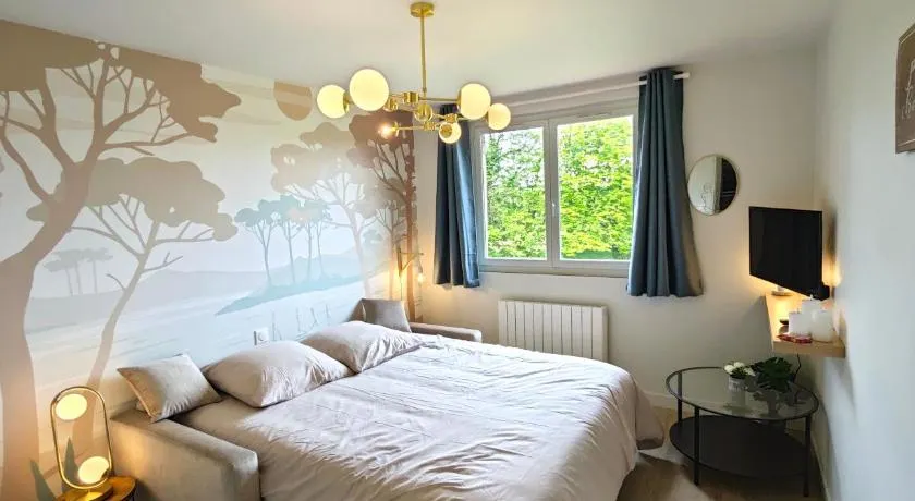Gite "LES BOULEAUX" - Calme & Confortable - Lit QUEEN SIZE - Vue sur étang à 10mn du TOUQUET - Image 1