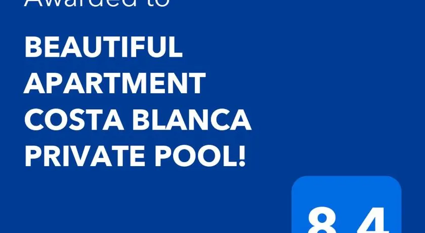 BEAUTIFUL APARTMENT COSTA BLANCA PRIVATE POOL! - Image 1