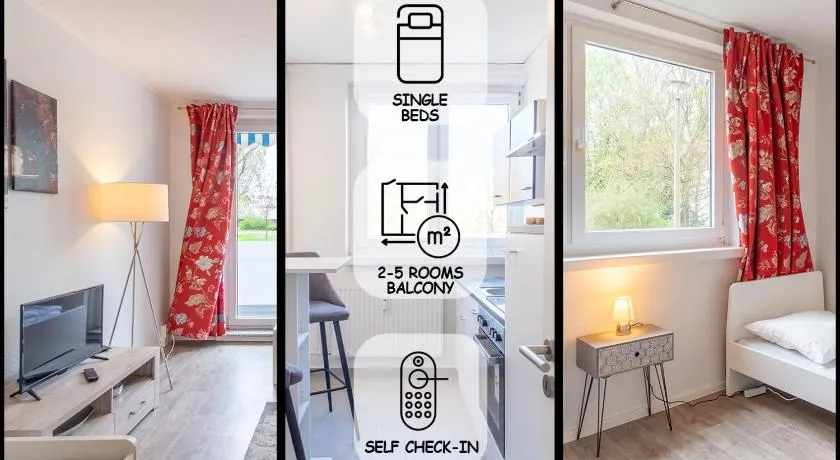 1-5 Zimmer Wohnungen, Einzelbetten - Image 1