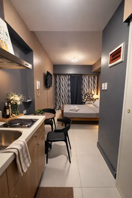 Miya's Crib J Cozy Staycation Commonwealth the Residences Quezon City Resort Style Condominium - Image 1