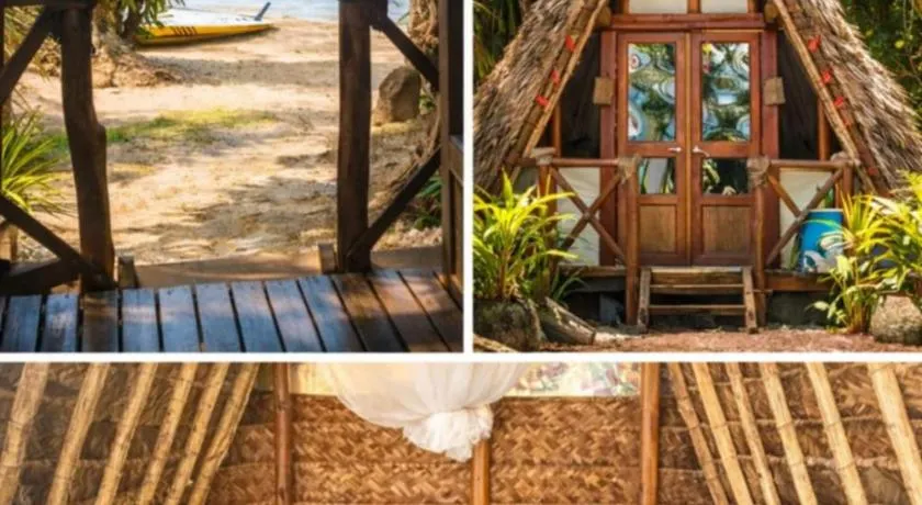 Eco cabanon Vaiana plage privée - Image 1