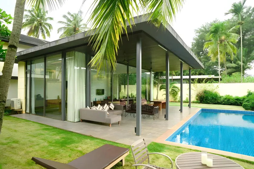 Jashn 3 BHK Villa with Private Pool in Parra, Goa - Image 1