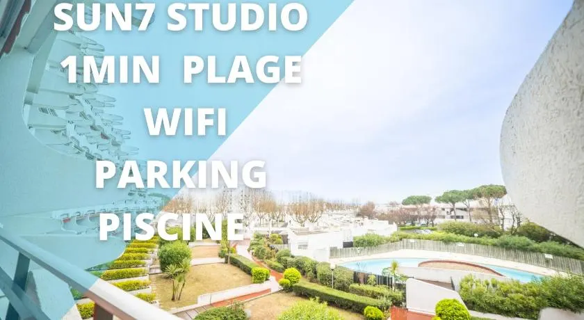 SUN7 STUDIO -FACE PLAGE- WIFI-PARKING -PISCINE - TOP PROS SERVICESConciergerieLaGrandeMotte - Image 1