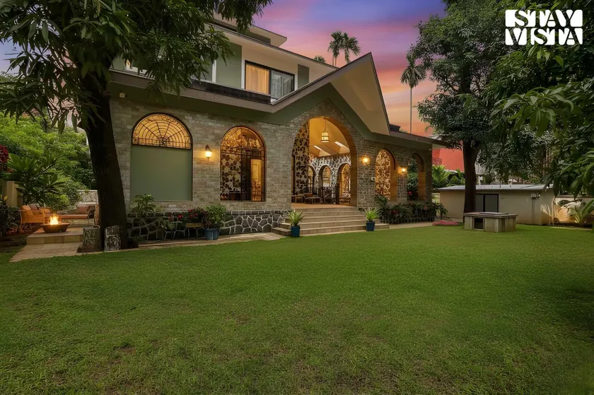 StayVista at Villa Harmony with Bonfire, Pool - Image 1