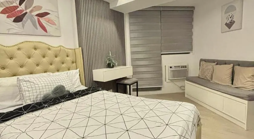 Rienzis Hiraya at Azure North - 11th floor studio with PS4,Washer,Mountain&Beach View - Image 1