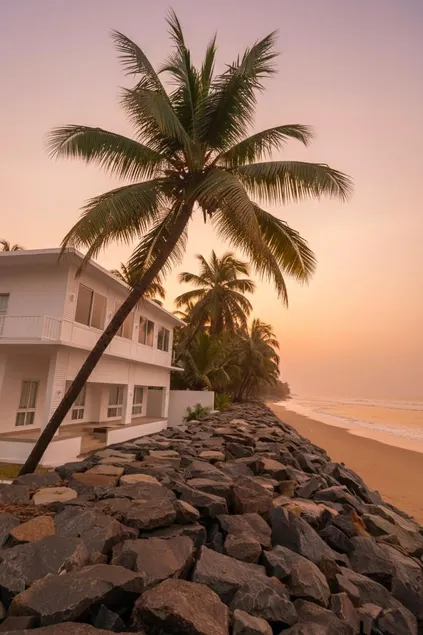 Luxury Sea-Facing 1BHK – Sunset Infinity View - Image 1